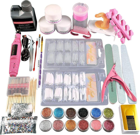 SET UÑAS ACRILICAS